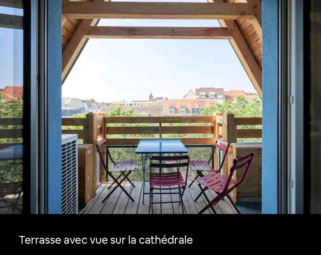 Loft Neuf Avec Bain Jacuzzi Et Terrasse Colmar Exterior foto